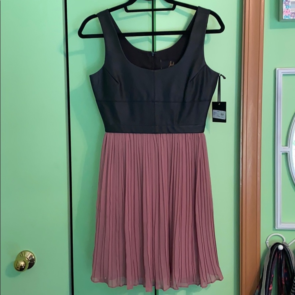 Jack BB Dakota Flowy Color Block Dress NWT